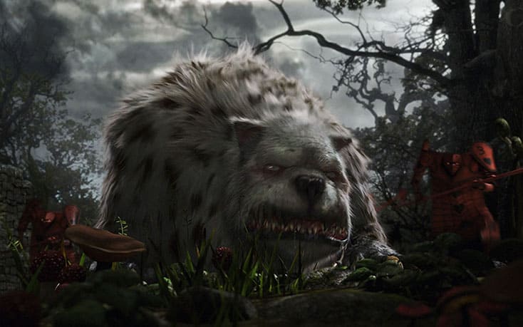 bandersnatch d'alice au pays des merveilles. Analyse symbolique du film de Tim Burton